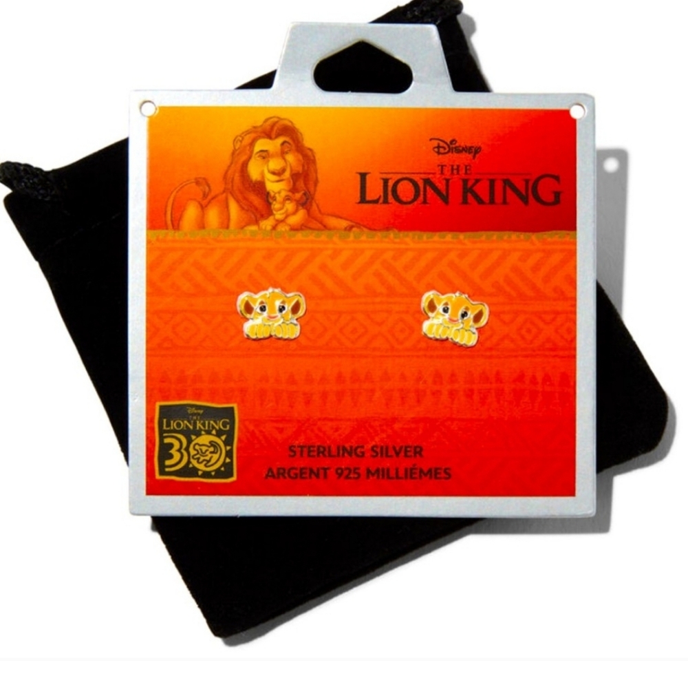 3 for $20 Disneys Lion King Simba Stud earings NWT